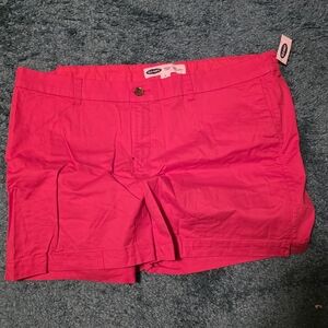 Old Navy Women's Bright Pink Cargo Shorts